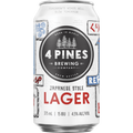 4 Pines Japanese Lager Cans