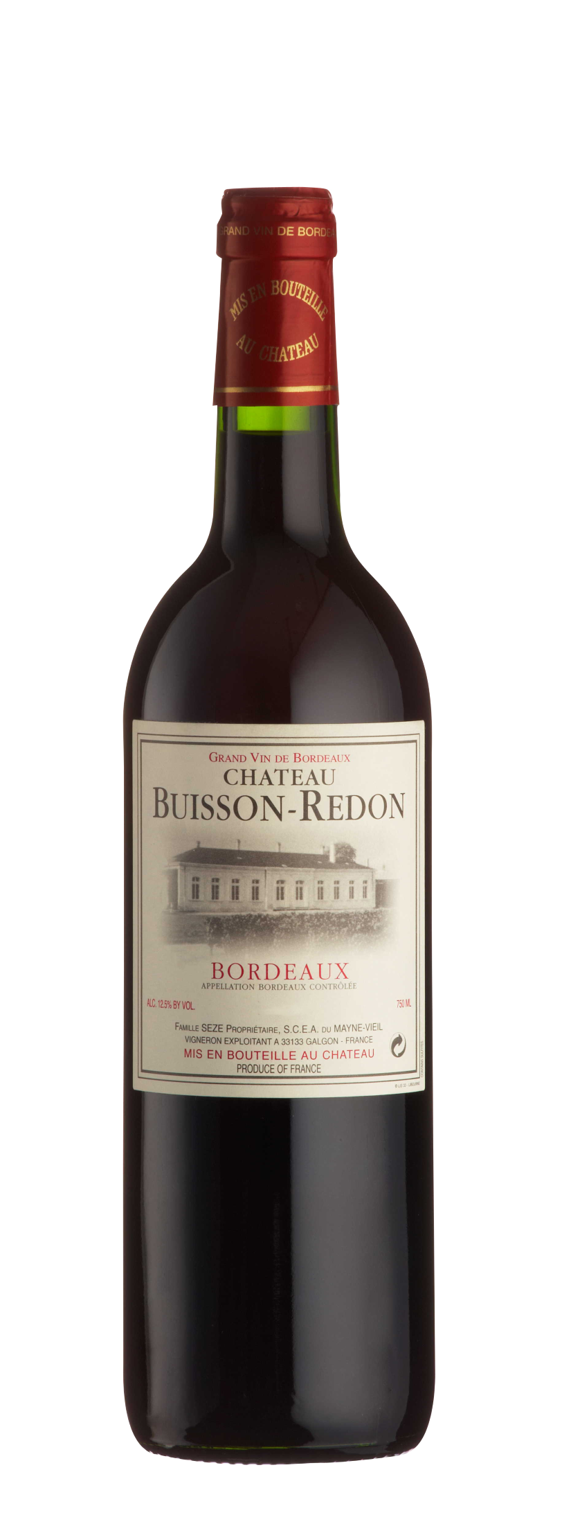 Château Buisson-Redon, AOP Bordeaux