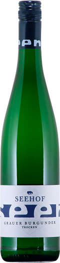 Weingut Seehof Grauer Burgunder Trocken, Qualitätswein Gutswein