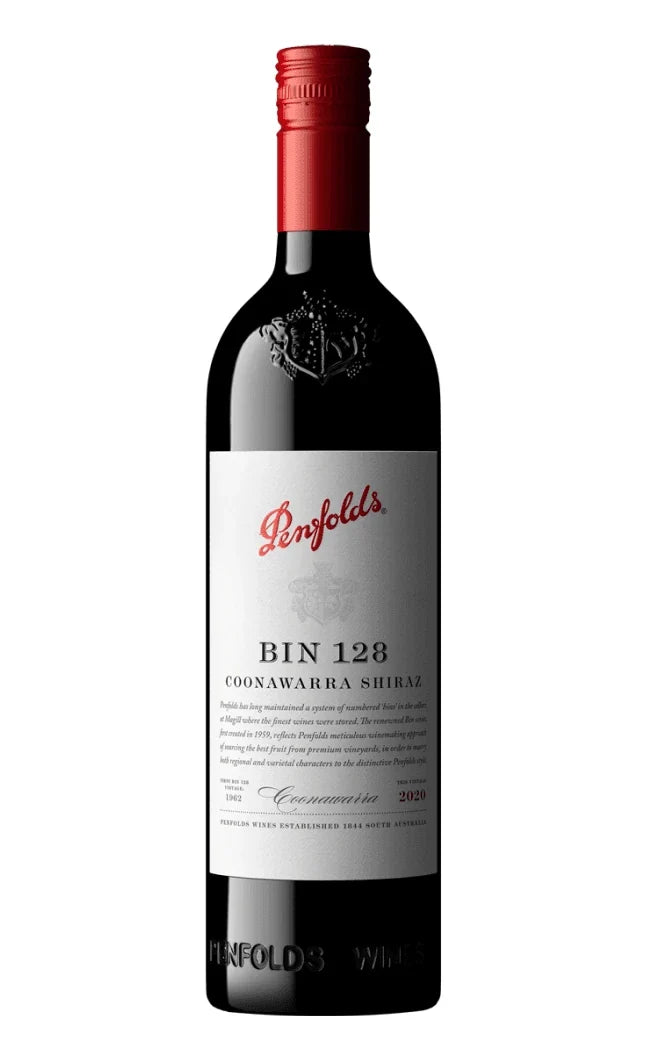 PENFOLDS BIN 128 COONAWARRA SHIRAZ 6X75CL