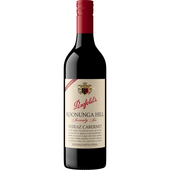 PENFOLDS KOONUNGA HILL 76 SHIRAZ CABERNET 6X75CL