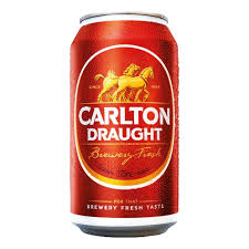 Carlton Draught Lager Cans