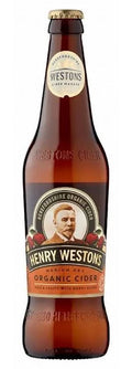 HENRY WESTONS ORGANIC CIDER 8X500ML