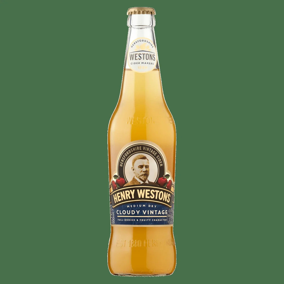 HENRY WESTONS CLOUDY VINTAGE CIDER 8X500ML