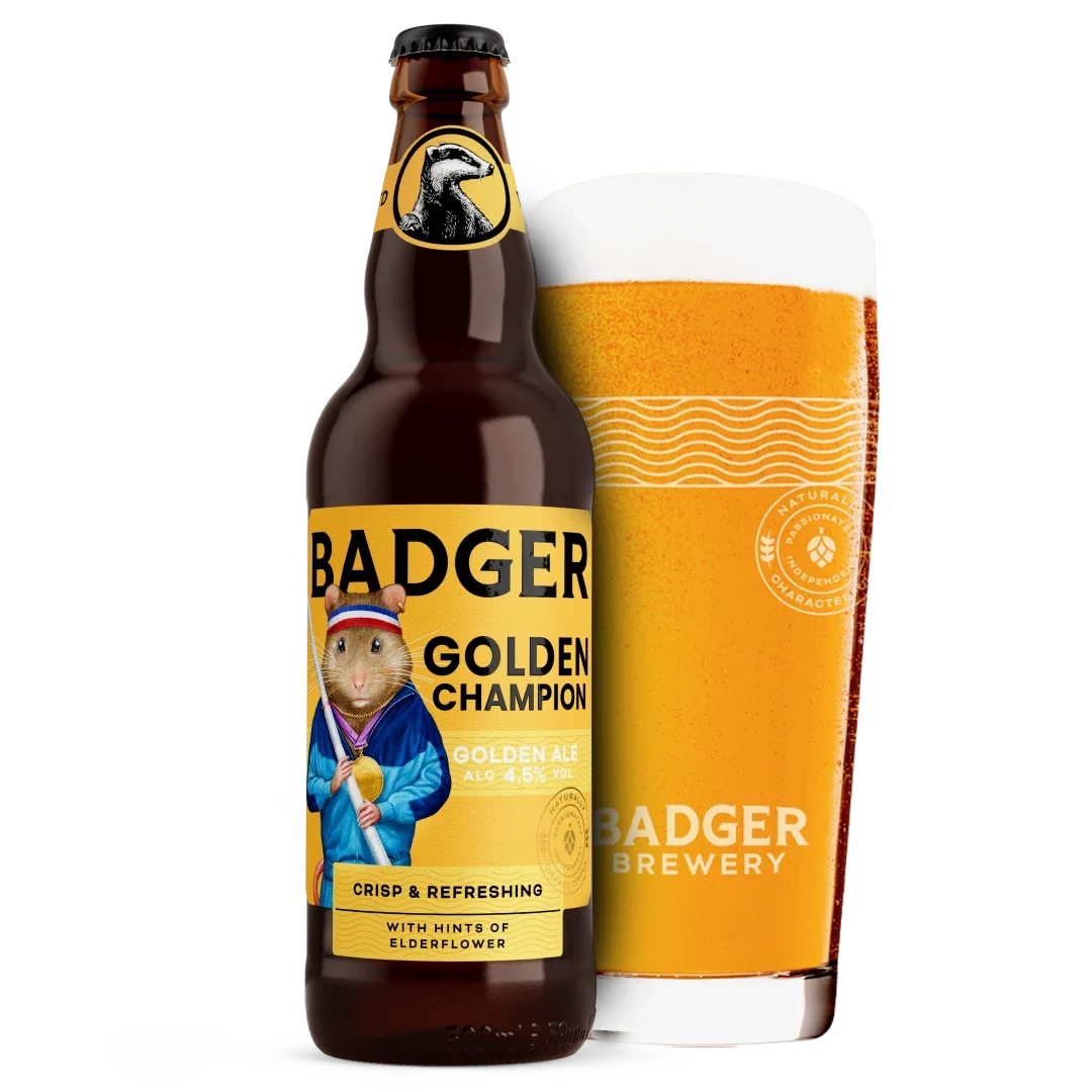 BADGER GOLDEN CHAMPION 8X500ML
