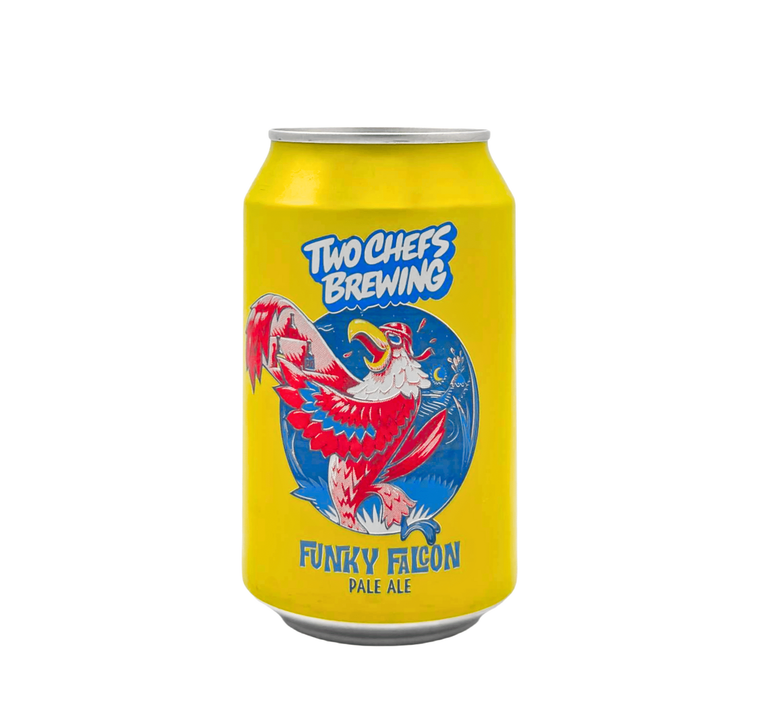 Two Chefs Funky Falcon Cans