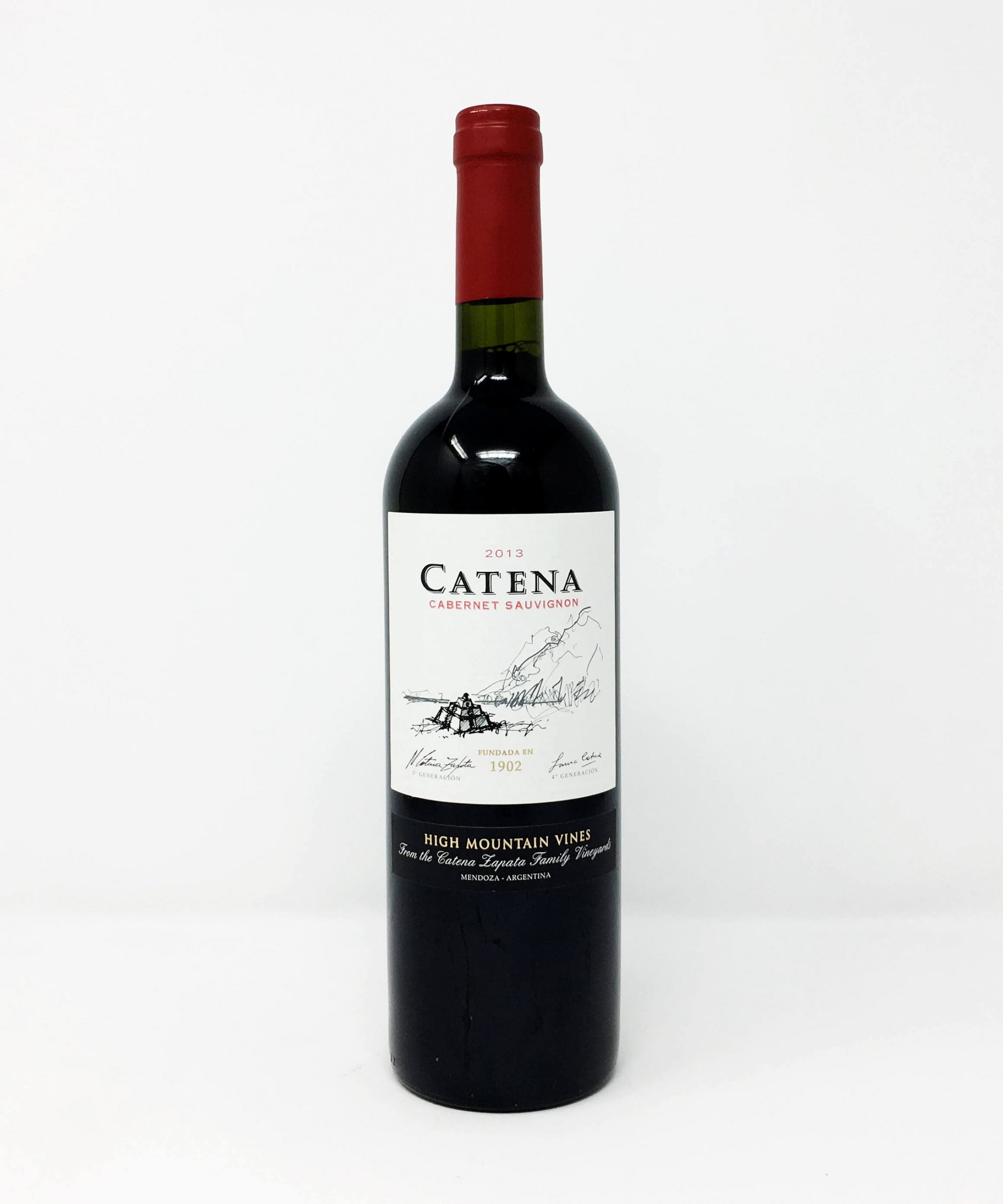 CATENA ZAPATA CABERNET SAUVIGNON CORCHO NK 6X750ML 13.5%