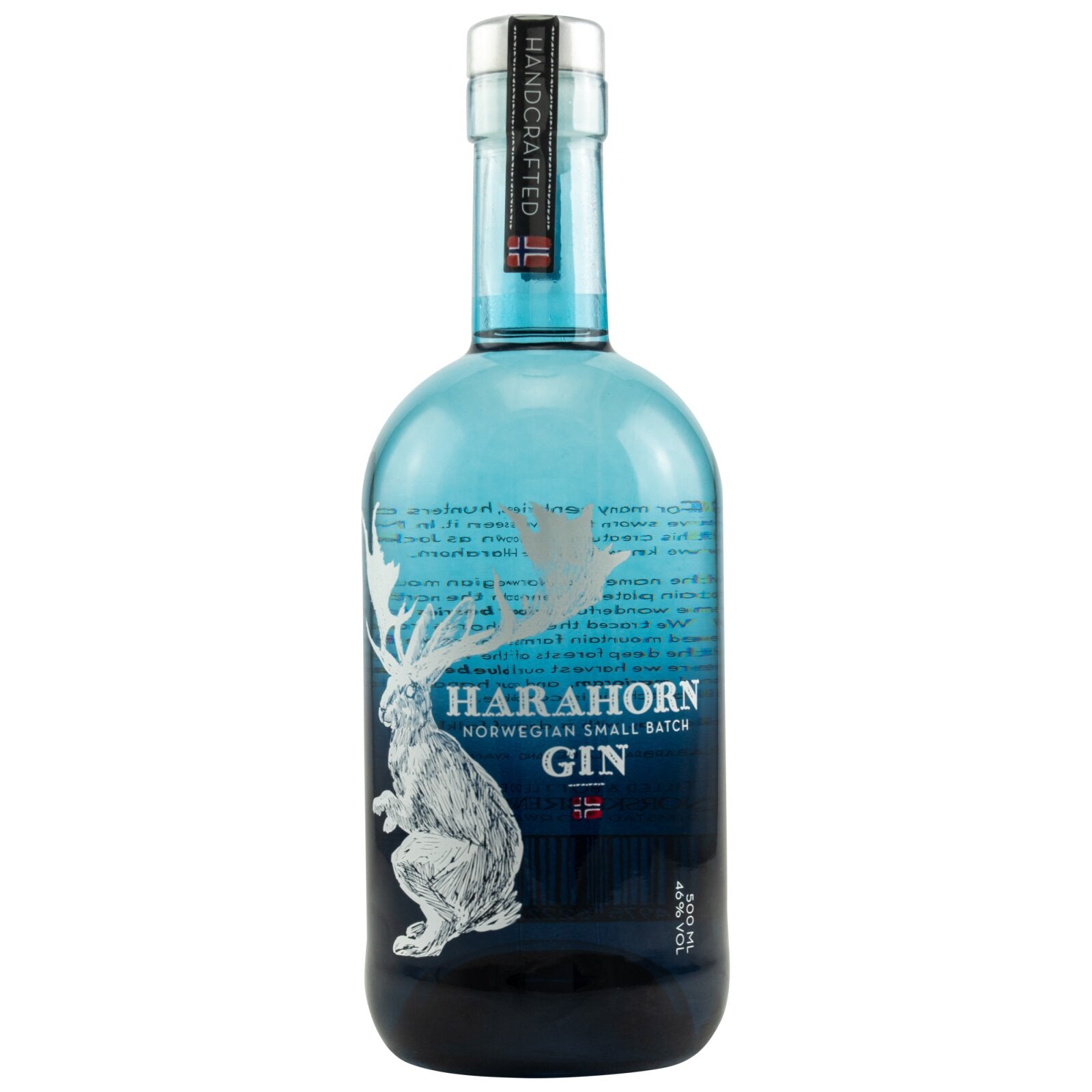 HARAHORN GIN SMALL BATCH 6X100CL (BLUE)