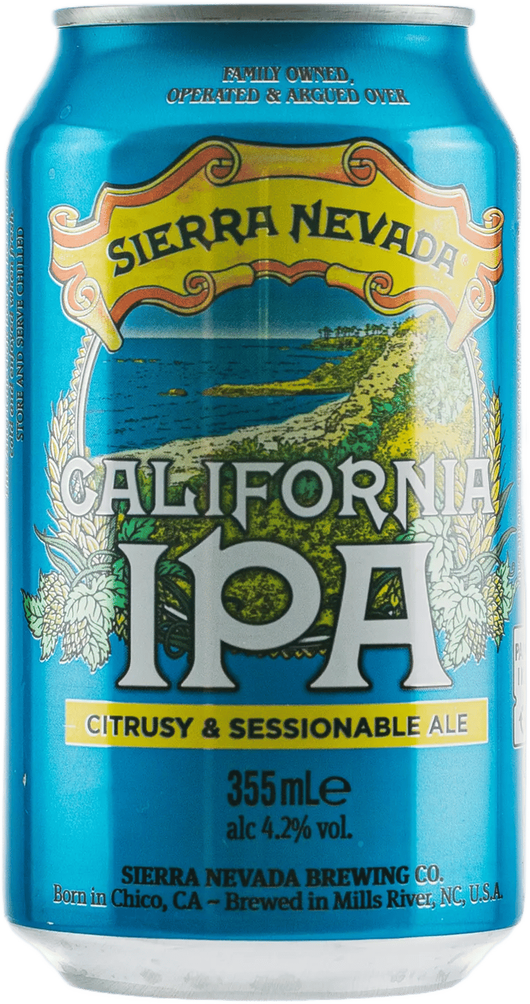 SIERRA NEVADA CALIFORNIA BEER CAN 24X35.5CL